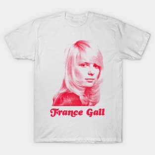 France Gall ---- Retro Fan Design T-Shirt